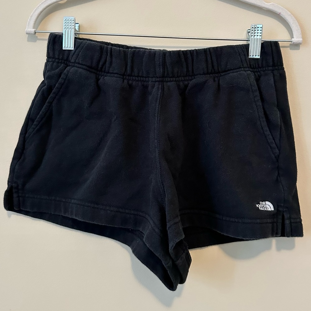 black athletic shorts